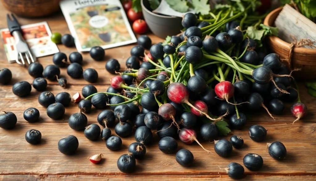 Techniques de semis pour radis noirs