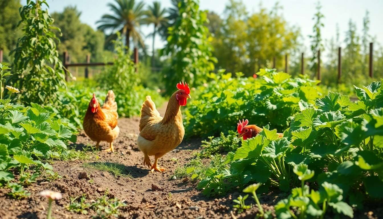 Poules : alliées anti-limaces du potager !