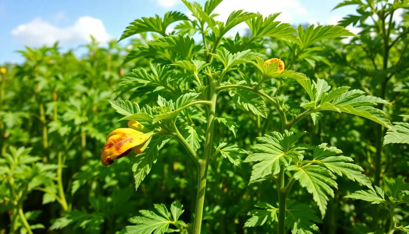 Quand le mildiou attaque : maladies des feuilles en alerte !