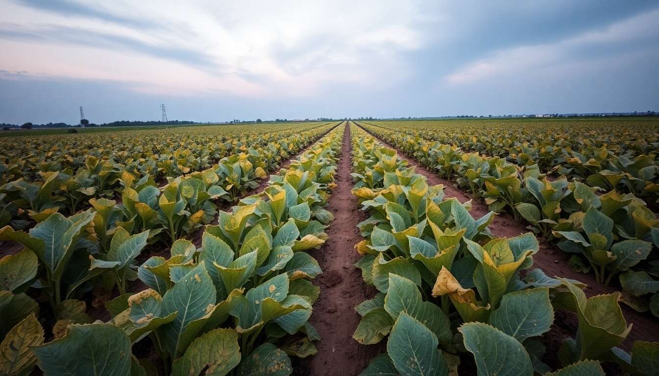 Impact du mildiou sur les cultures : que risquent vos plantes ? Impact du mildiou sur les cultures : que risquent vos plantes ?