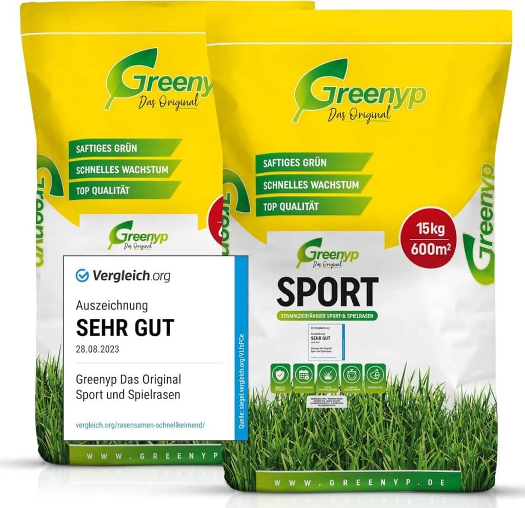Test : gazon de sport Greenyp® 30 kg