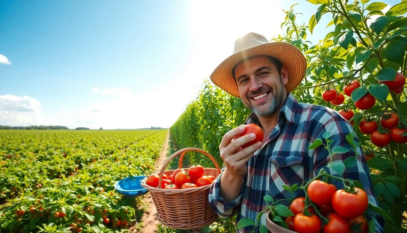 Récolte record de tomates : une abondance attendue !