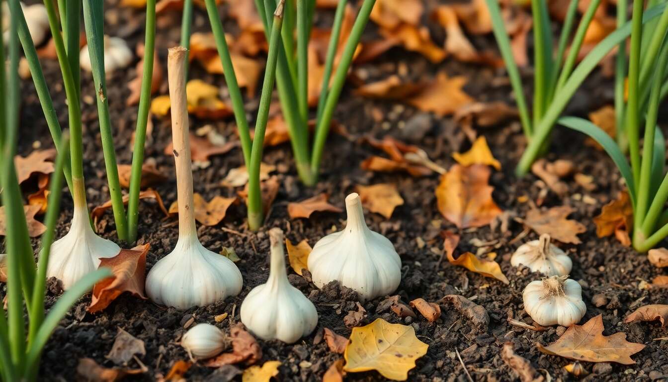 Prot&eacute;ger et entretenir l'ail pendant l'hiver