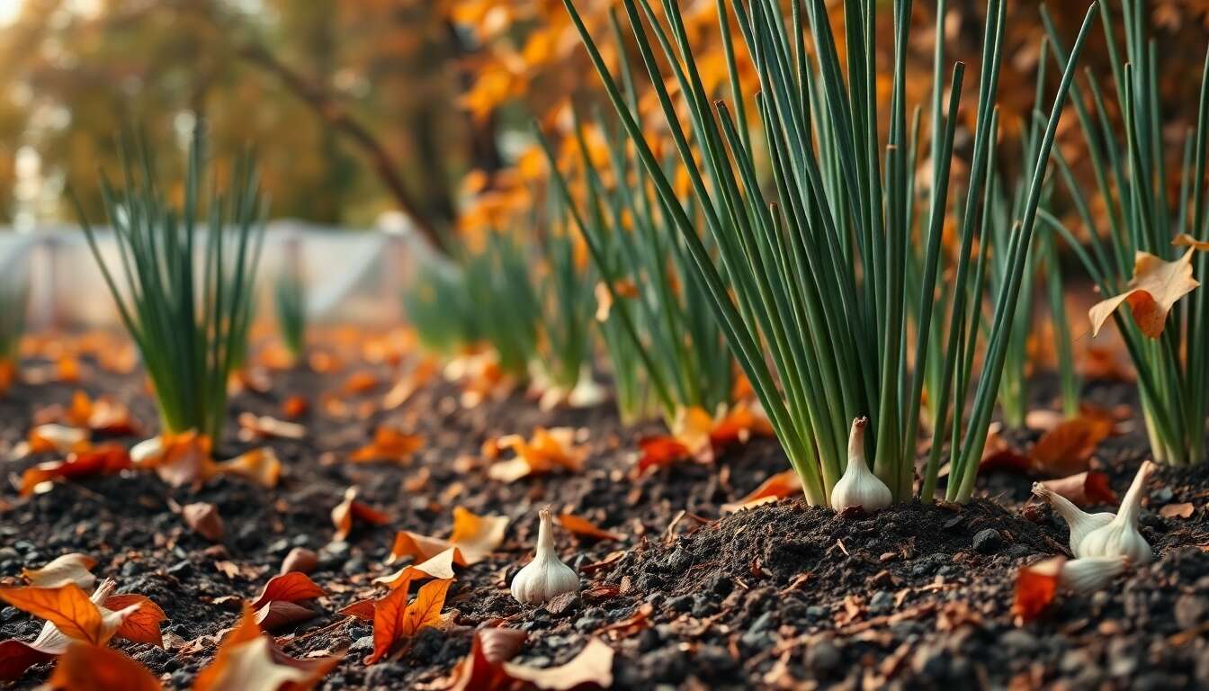 Anticiper la r&eacute;colte et profiter de la pr&eacute;cocit&eacute; de l'ail