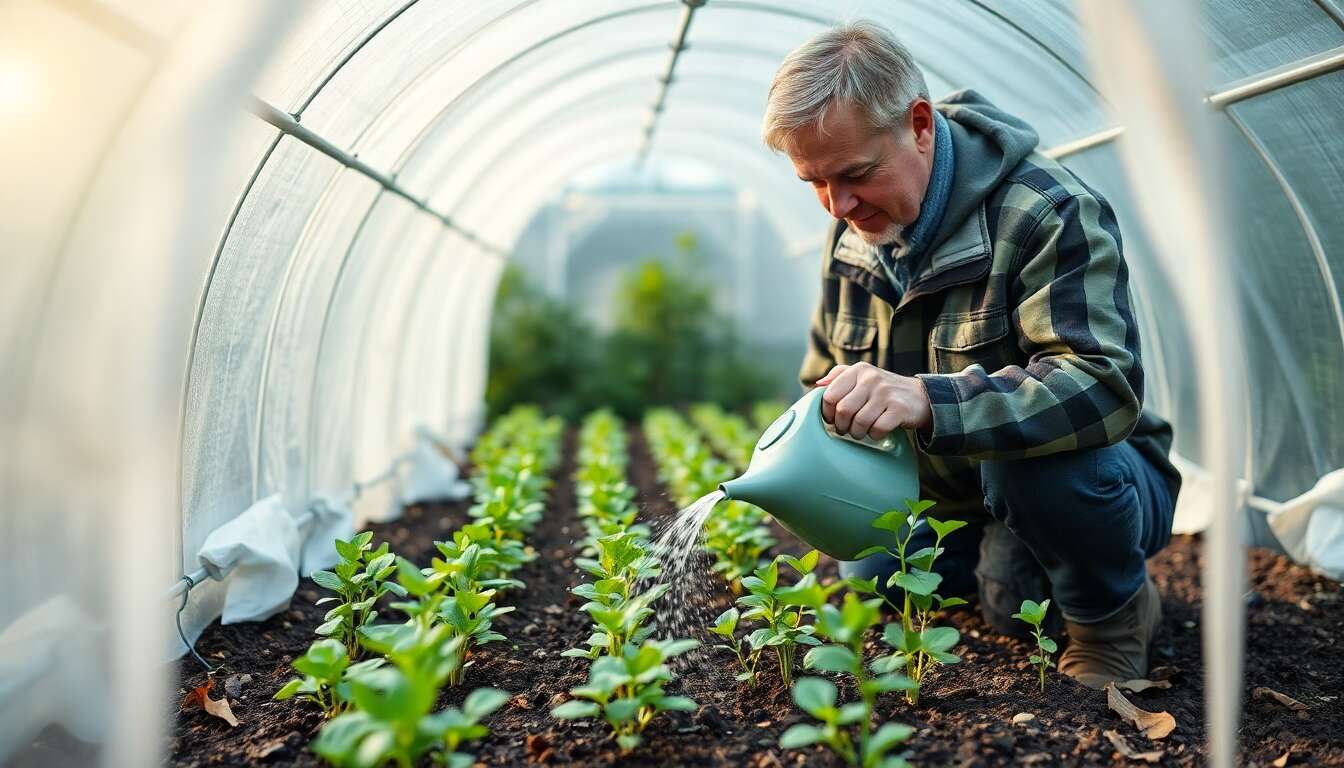 Quand et comment arroser sous un tunnel de forçage Quand et comment arroser sous un tunnel de forçage