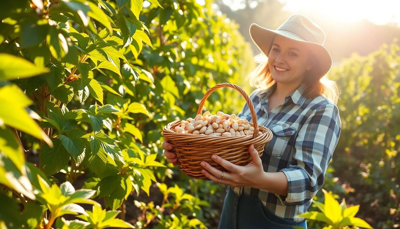 Réutiliser les cosses de haricots : tuto jardinage bio