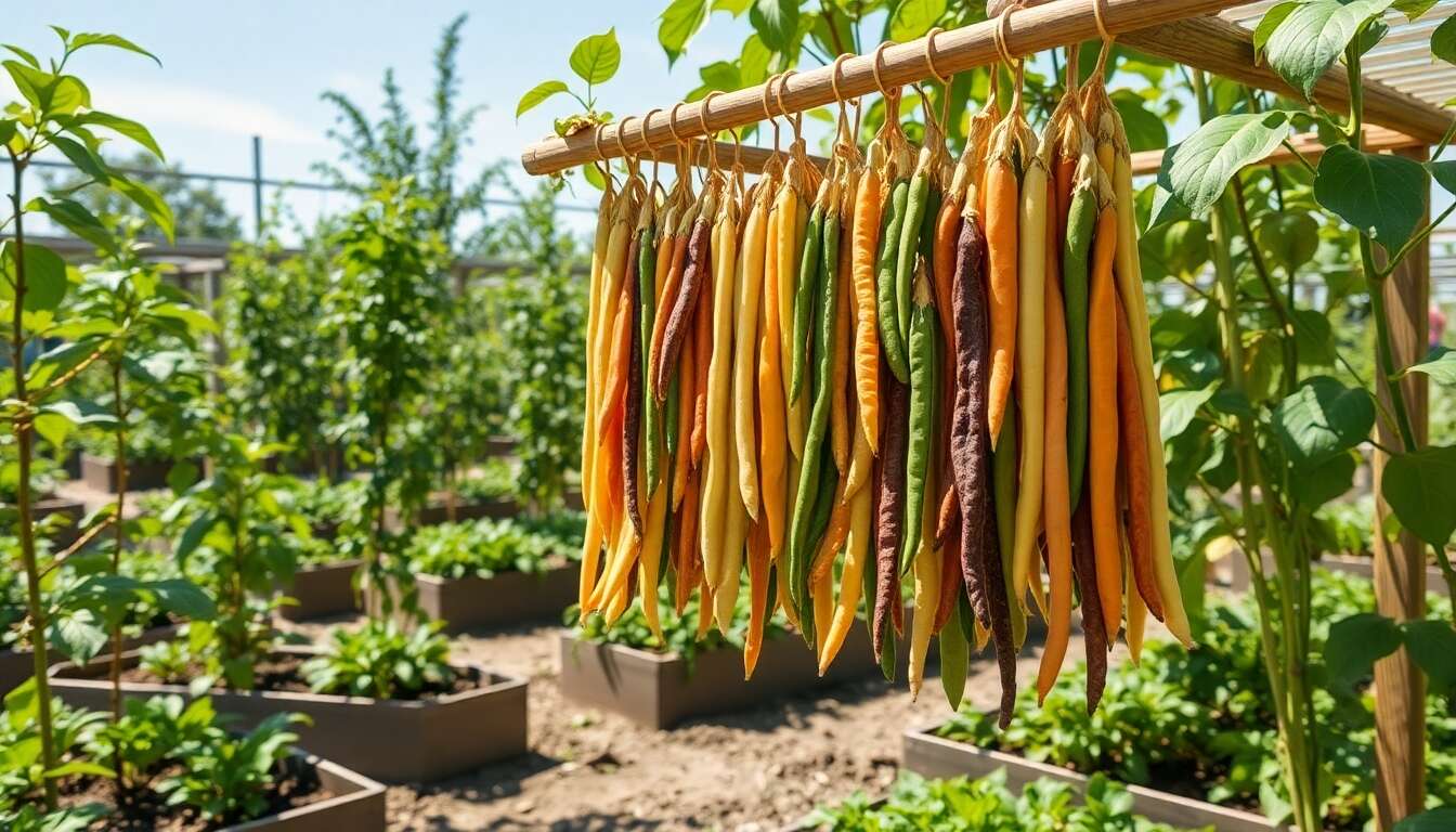 Comment s&eacute;cher les cosses pour les conserver