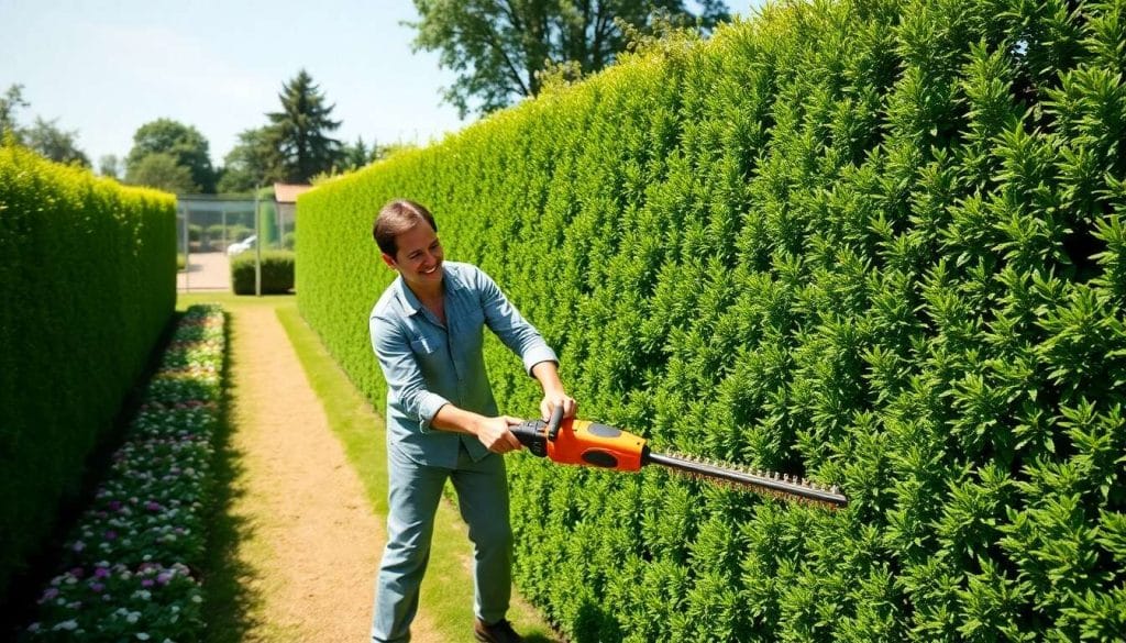 Tailler une haie sans effort : astuces et conseils
