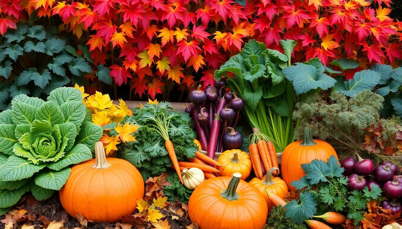 Planter les l&eacute;gumes d'automne pour un jardin productif
