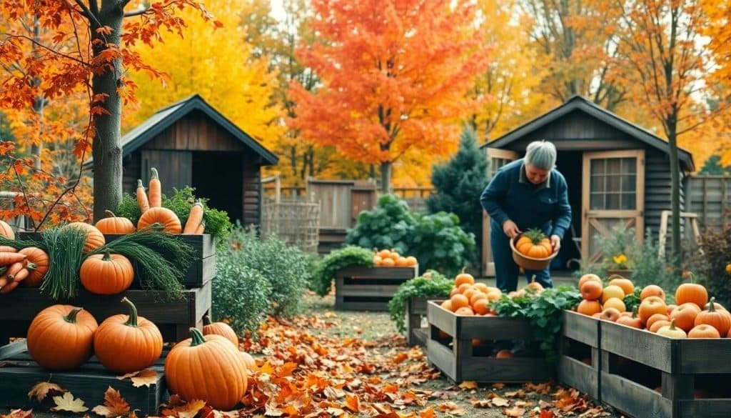 Jardin d'automne : récolter, conserver, préparer l'hiver