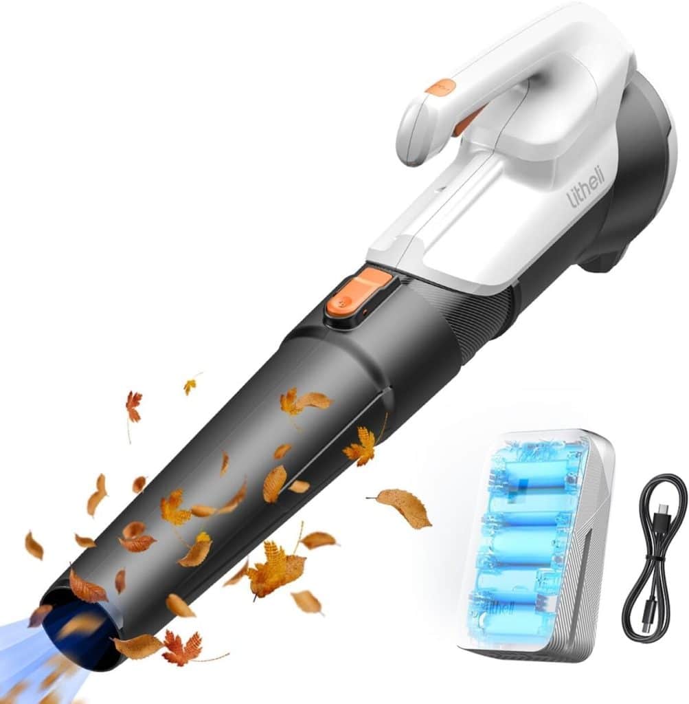 Test Litheli : souffleur de feuilles sans fil puissant et efficace