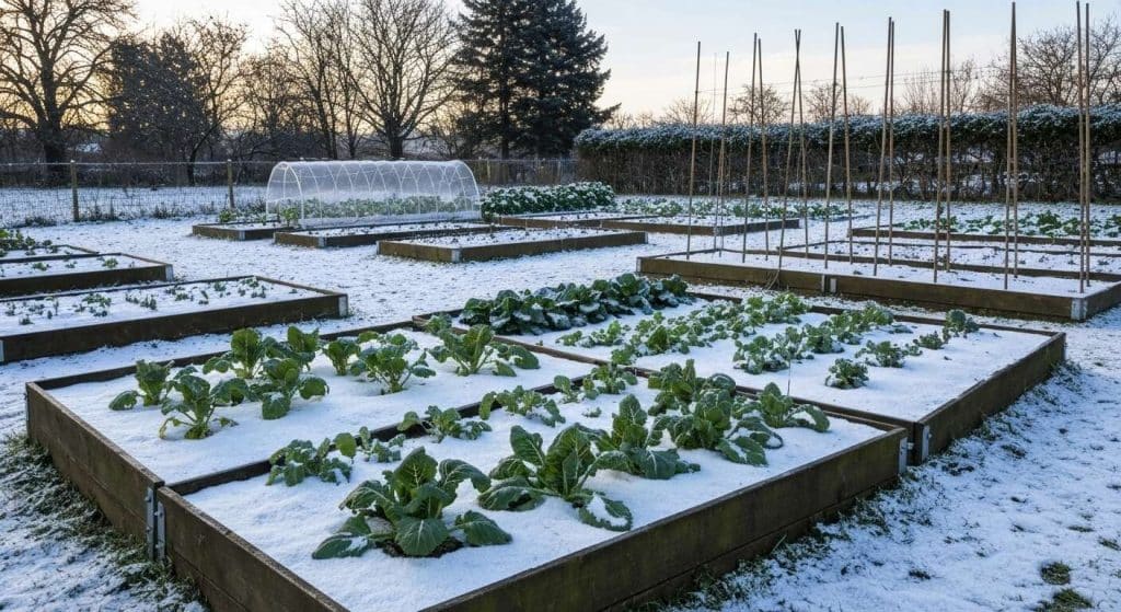 Potager hivernal : cultiver sans bêcher