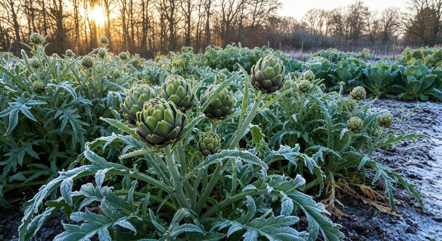 Protéger ses artichauts du froid : astuces hivernales essentielles