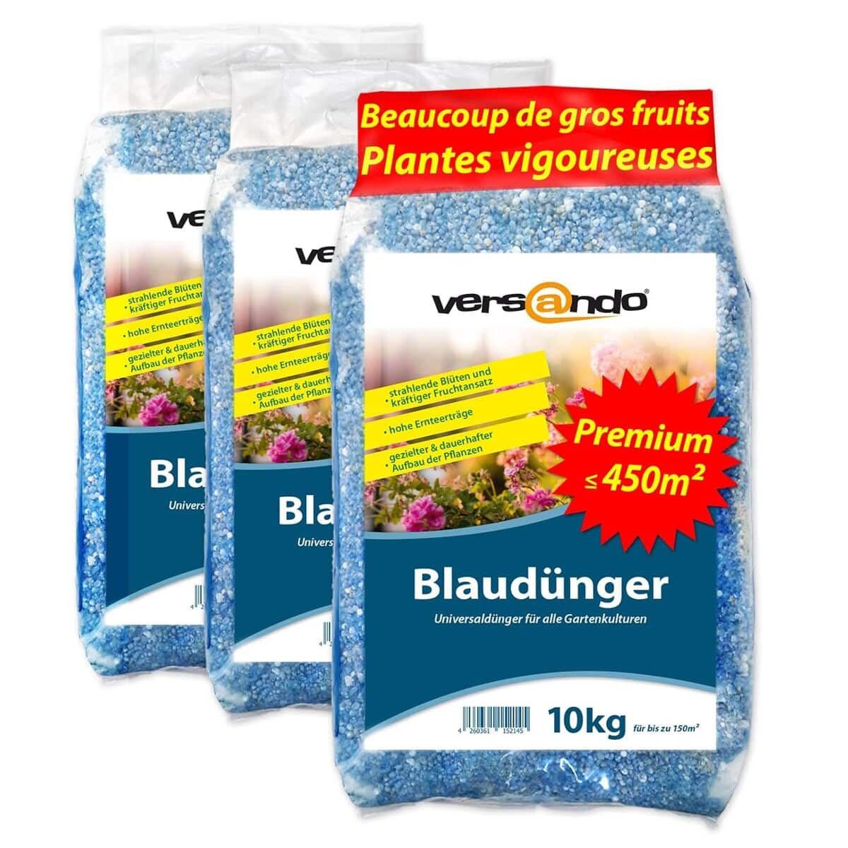 Test de l'engrais premium versando 30kg NPK : performance et longue durée