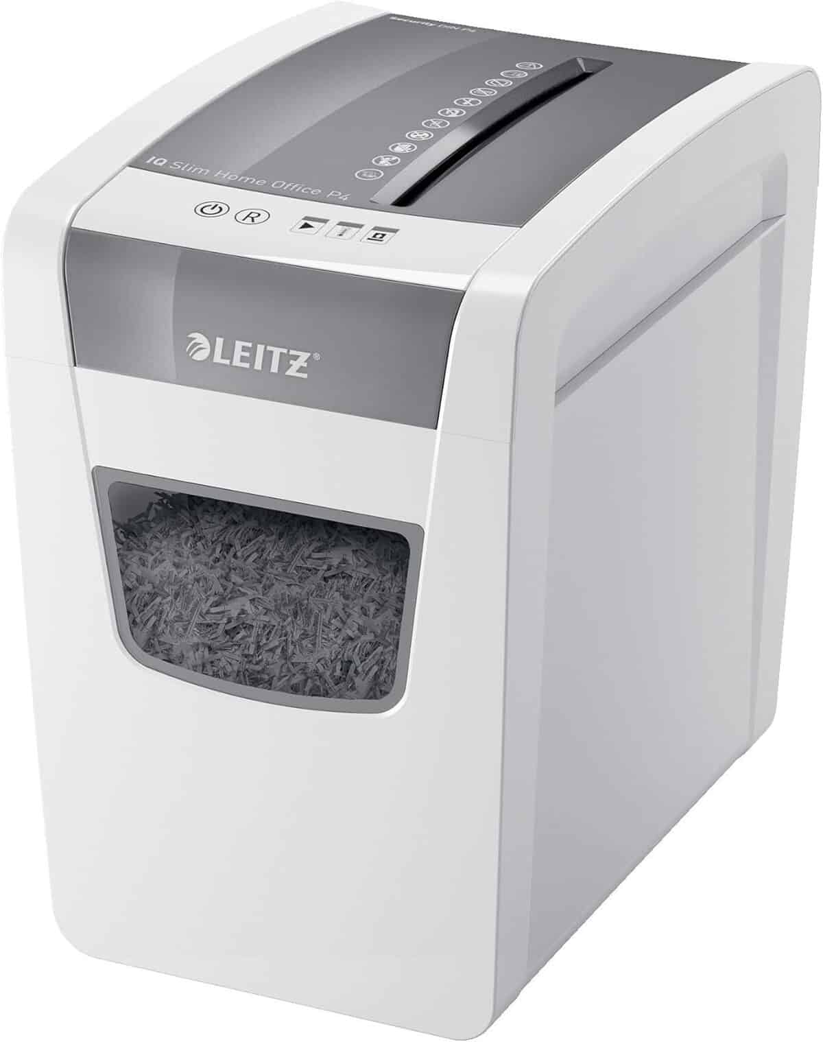 Test : déchiqueteuse Leitz IQ SL Home Office, sécurité P4