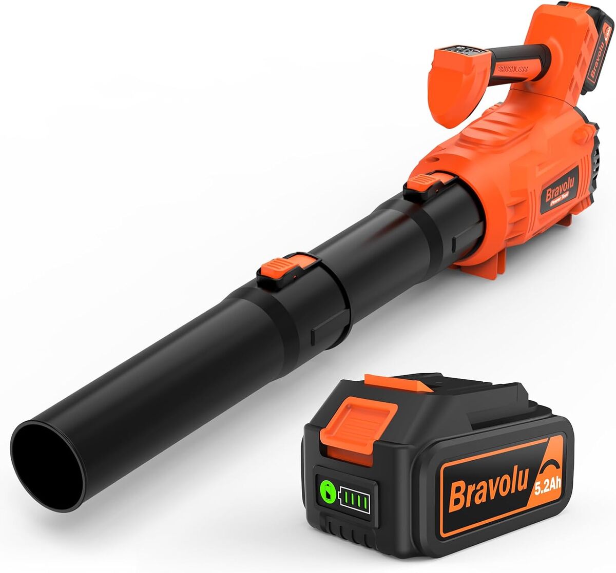 Test du souffleur de feuilles sans fil 5200 mAh : puissance et vitesse impressionnantes