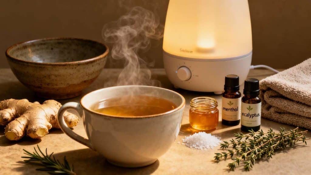 Solutions naturelles pour éliminer les glaires de la gorge