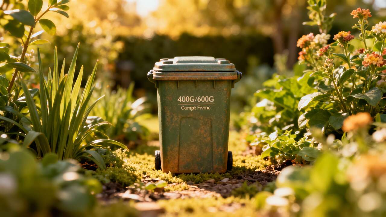 Composteurs recyclés 400L/600L : robustesse et simplicité françaises