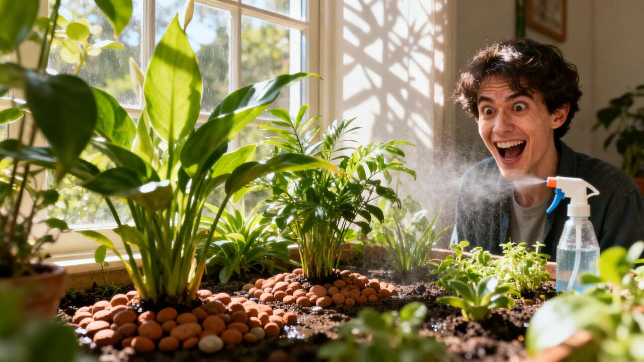 Optimiser les plantes : billes d’argile, arrosage, vaporisation