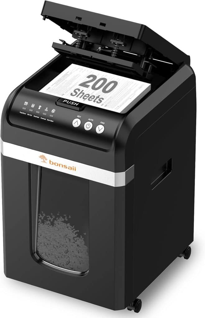 Test destructeur de documents Bonsaii C283-A : performance et silence au bureau