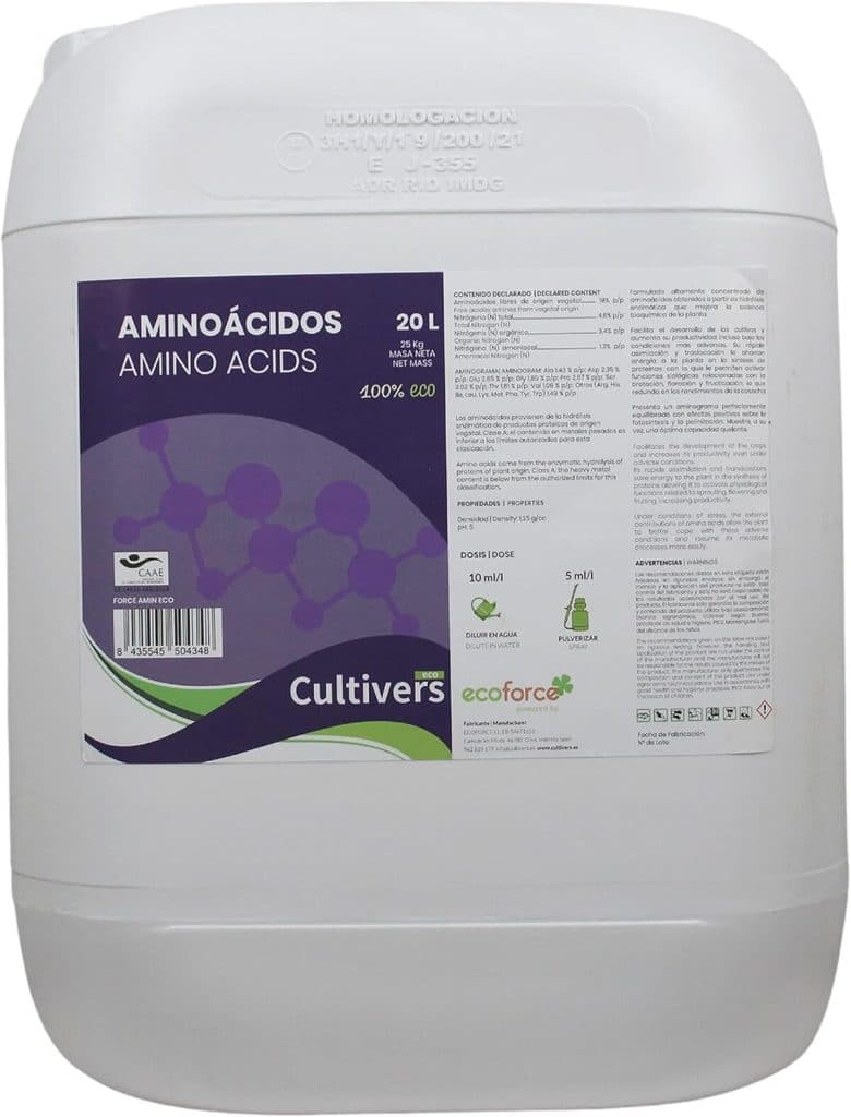 Test : engrais Force-Amin Eco 20 L de Cultivers