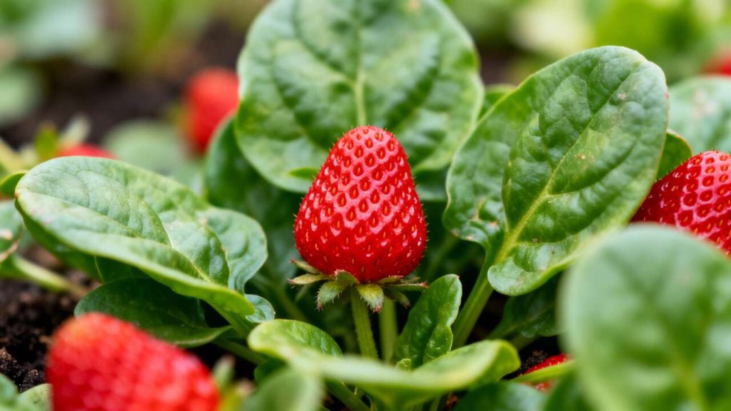 Légume surprise : découvrez l'épinard fraise !