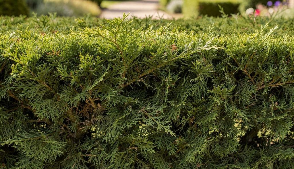 Créer une haie de cyprès verdoyante