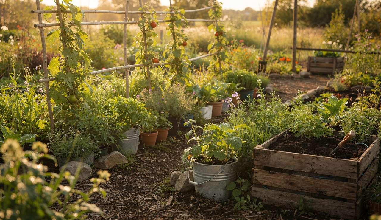 Permaculture verte : recycler au naturel