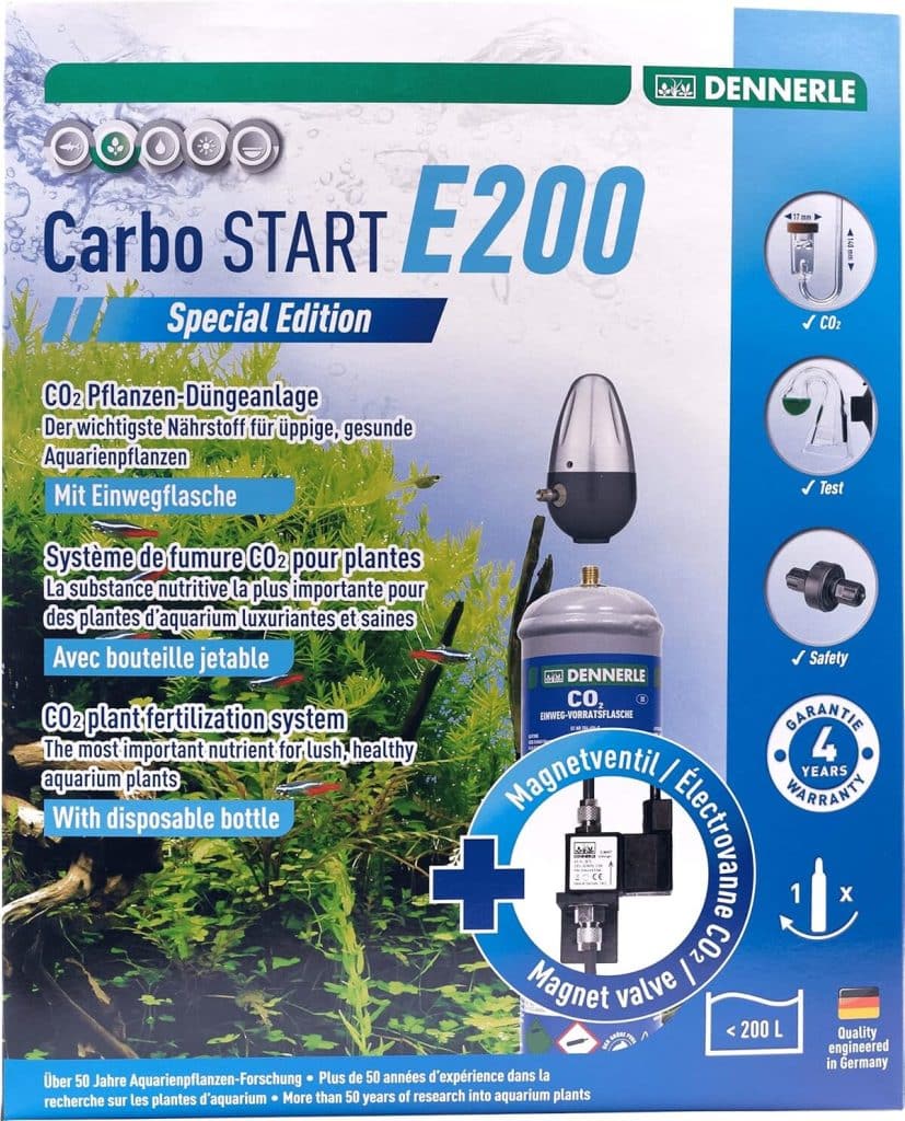 Test : engrais CO2 dennerle Primus 160 pour plantes aquatiques