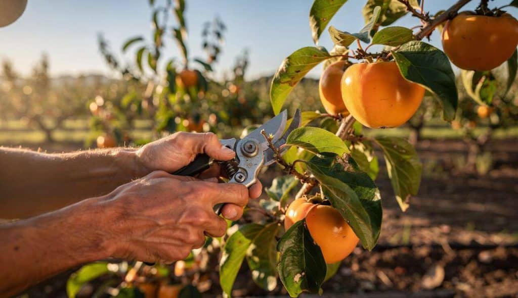 Guide pratique de la taille du kaki : astuces et calendrier