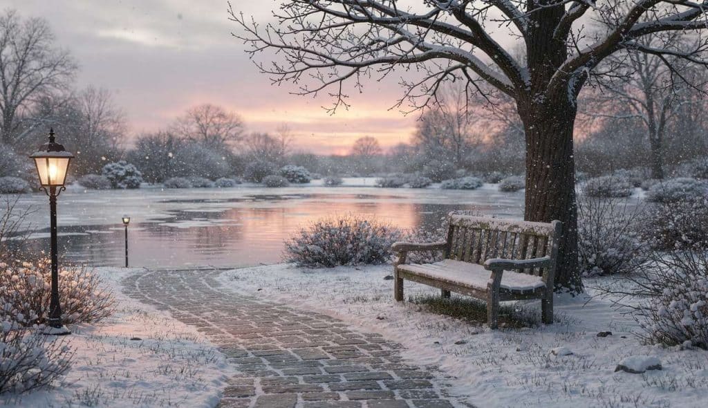 Explorer le jardin en hiver : astuces et décors