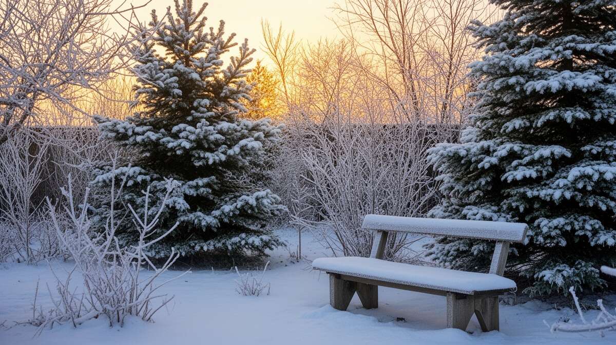 Cr&eacute;er un paysage hivernal : d&eacute;cors naturels et esth&eacute;tiques au jardin