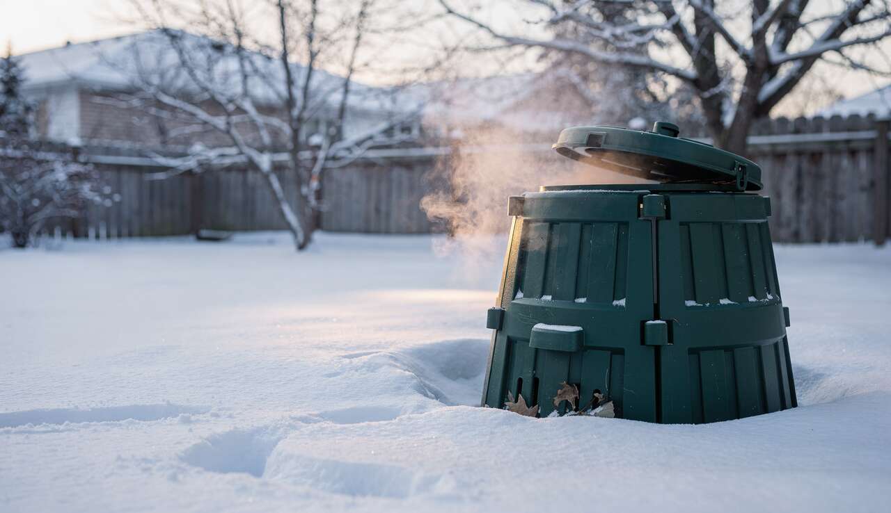 Composter en hiver : astuces pour un succès glacé