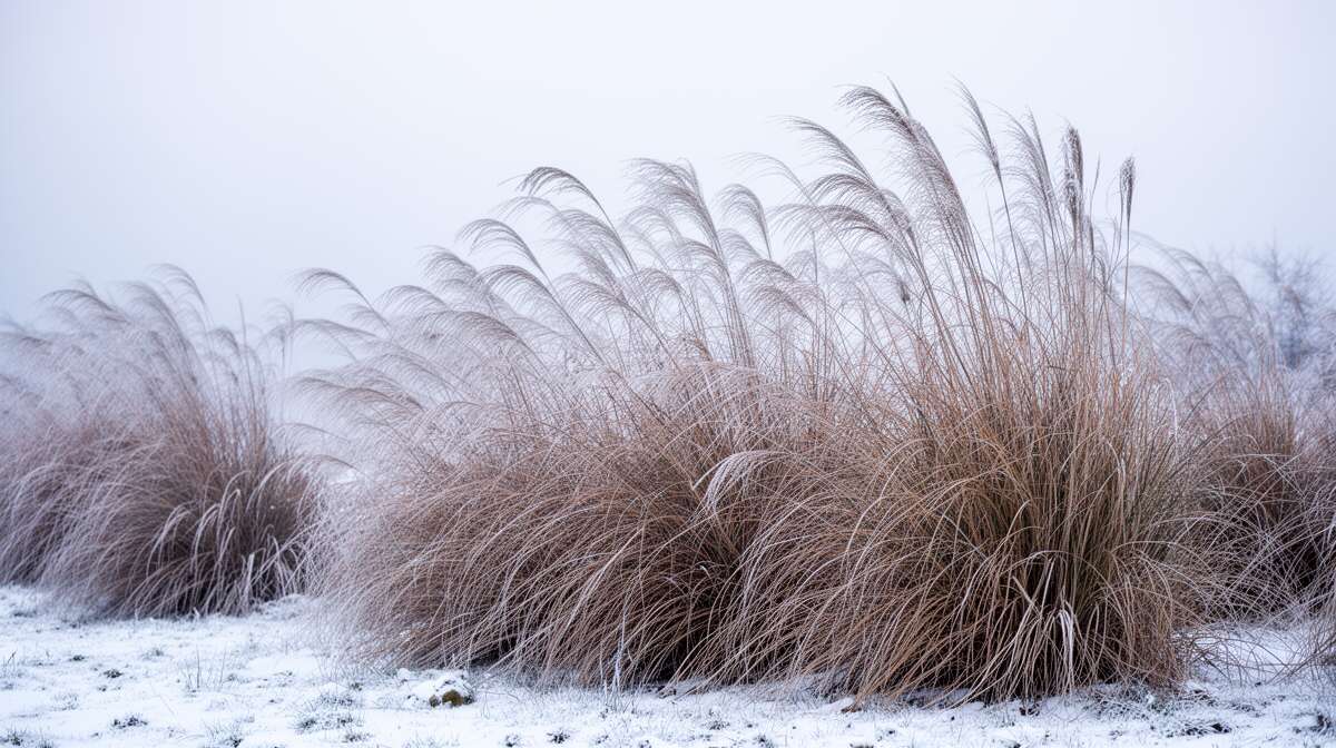 Graminées : l'élégance hivernale et la protection contre le gel Graminées : l'élégance hivernale et la protection contre le gel