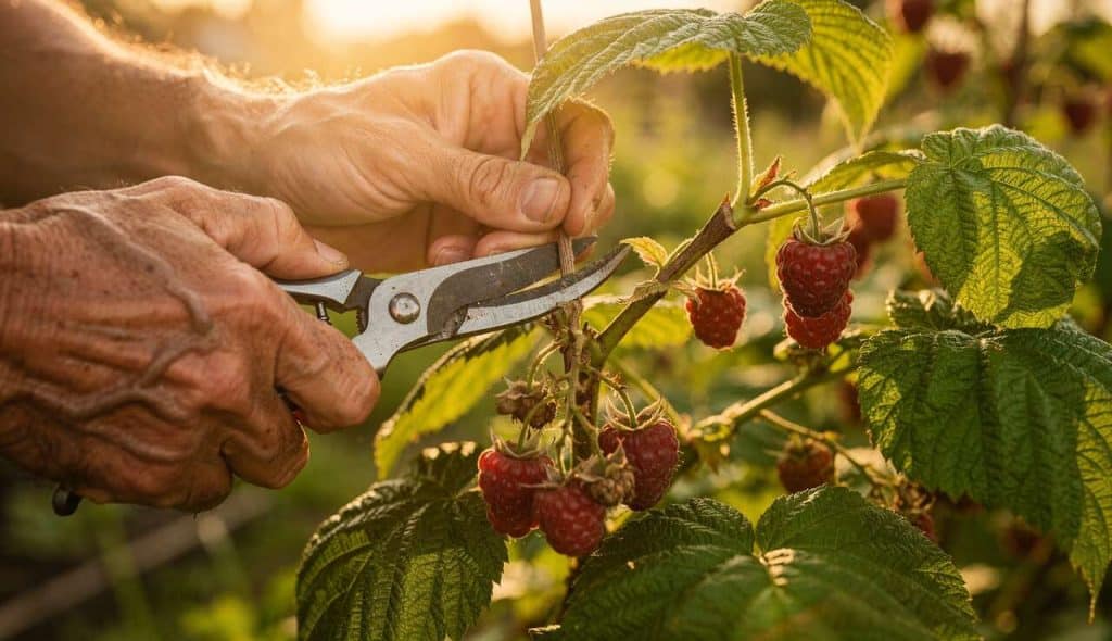 Guide ultime pour tailler un framboisier non remontant