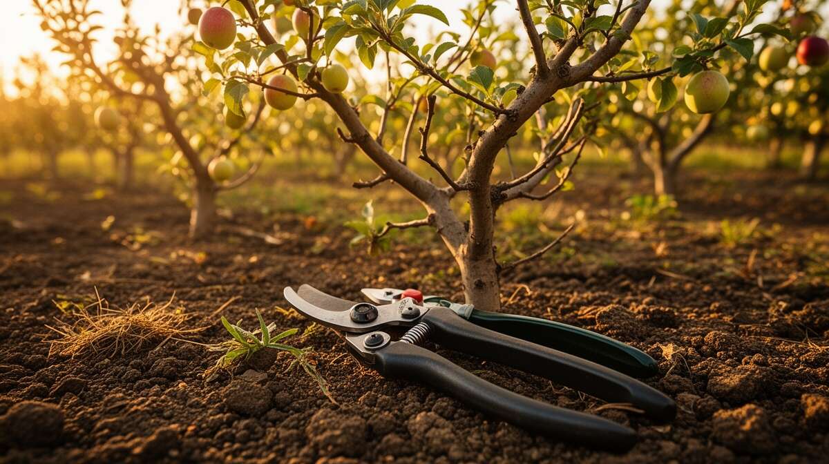La taille de formation pour les jeunes arbres