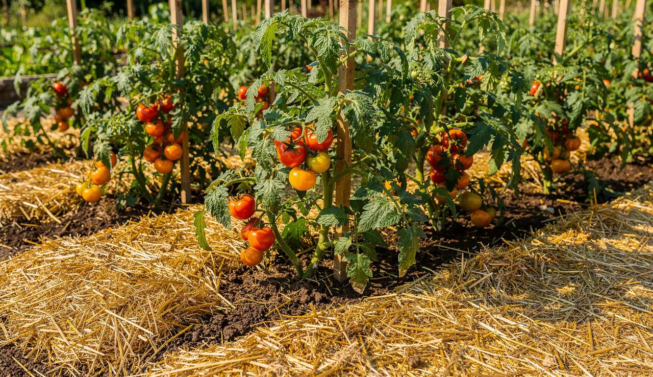 Le paillage : maintenir l'humidit&eacute; et &eacute;viter les maladies