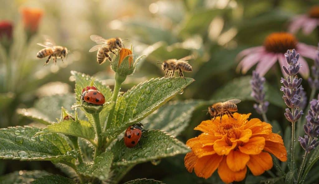 Maîtriser les insectes pour un jardin sain