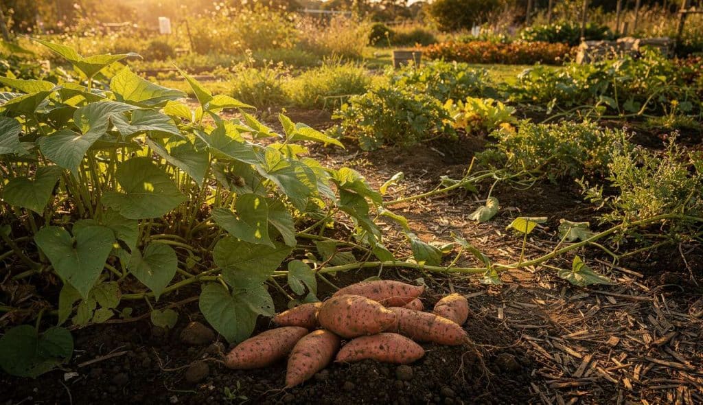 Cultiver ses patates douces en permaculture