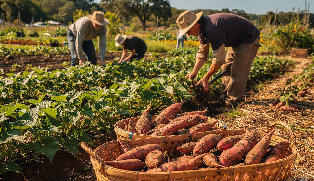 Récolte et conservation des patates douces Récolte et conservation des patates douces