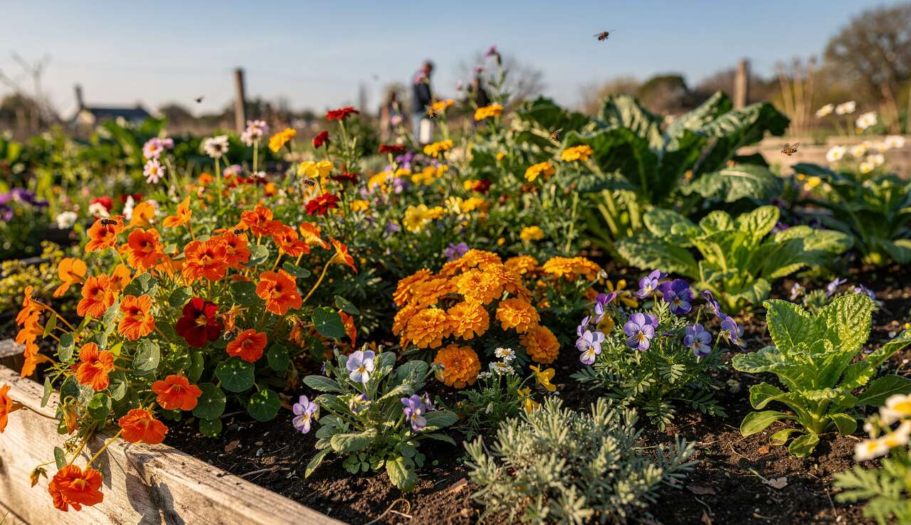 Fleurs comestibles : que cultiver en juin ?