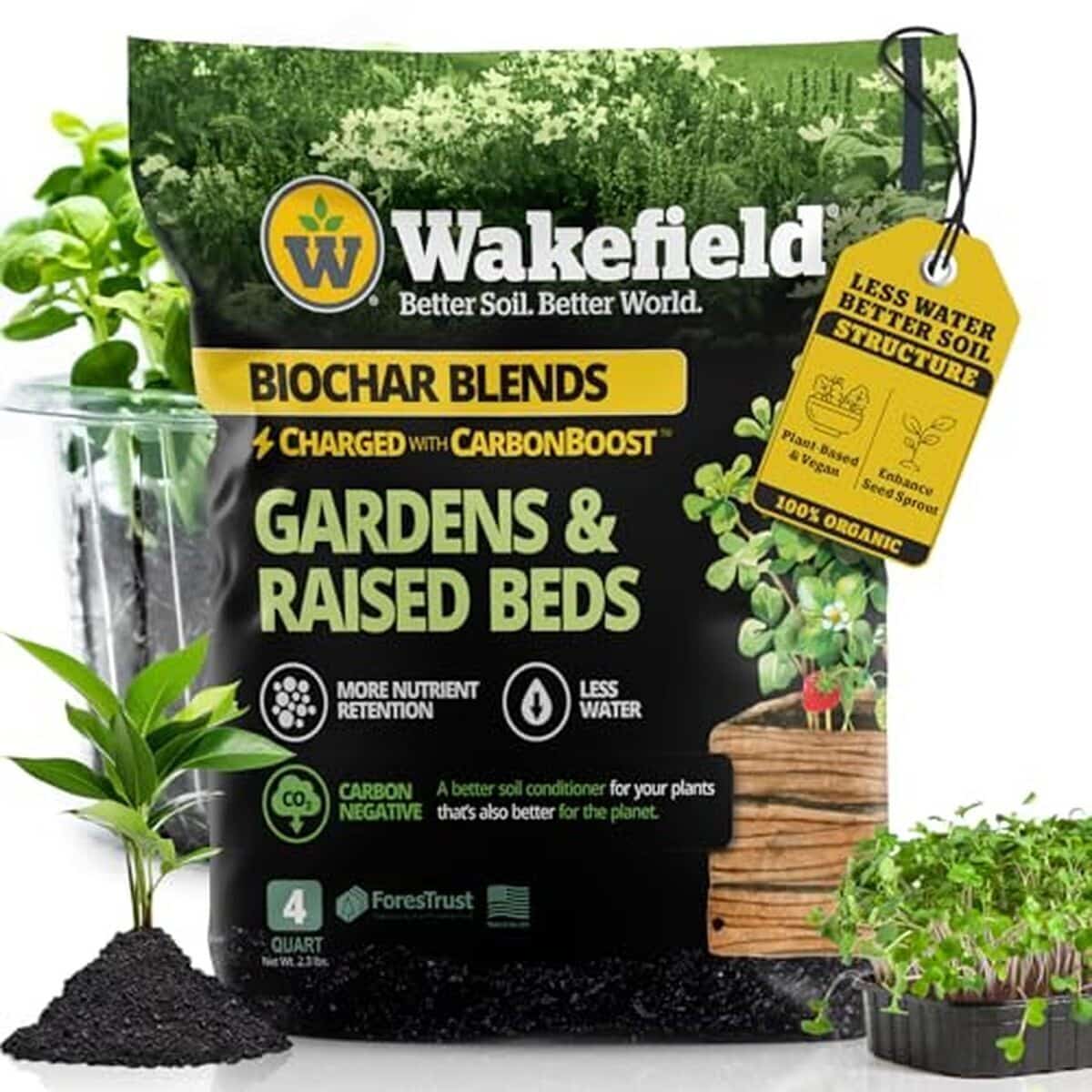 Test du Biochar Blend : efficacité du CarbonBoost pour jardins surélevés