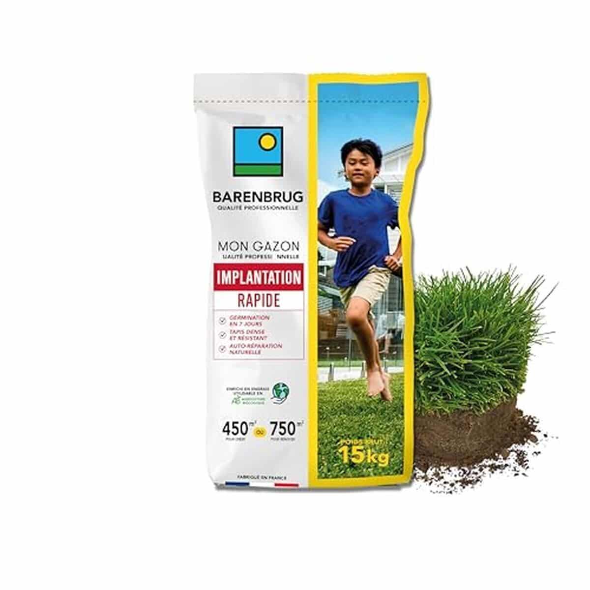 Test du gazon BARENBRUG : implantation rapide et autoréparation