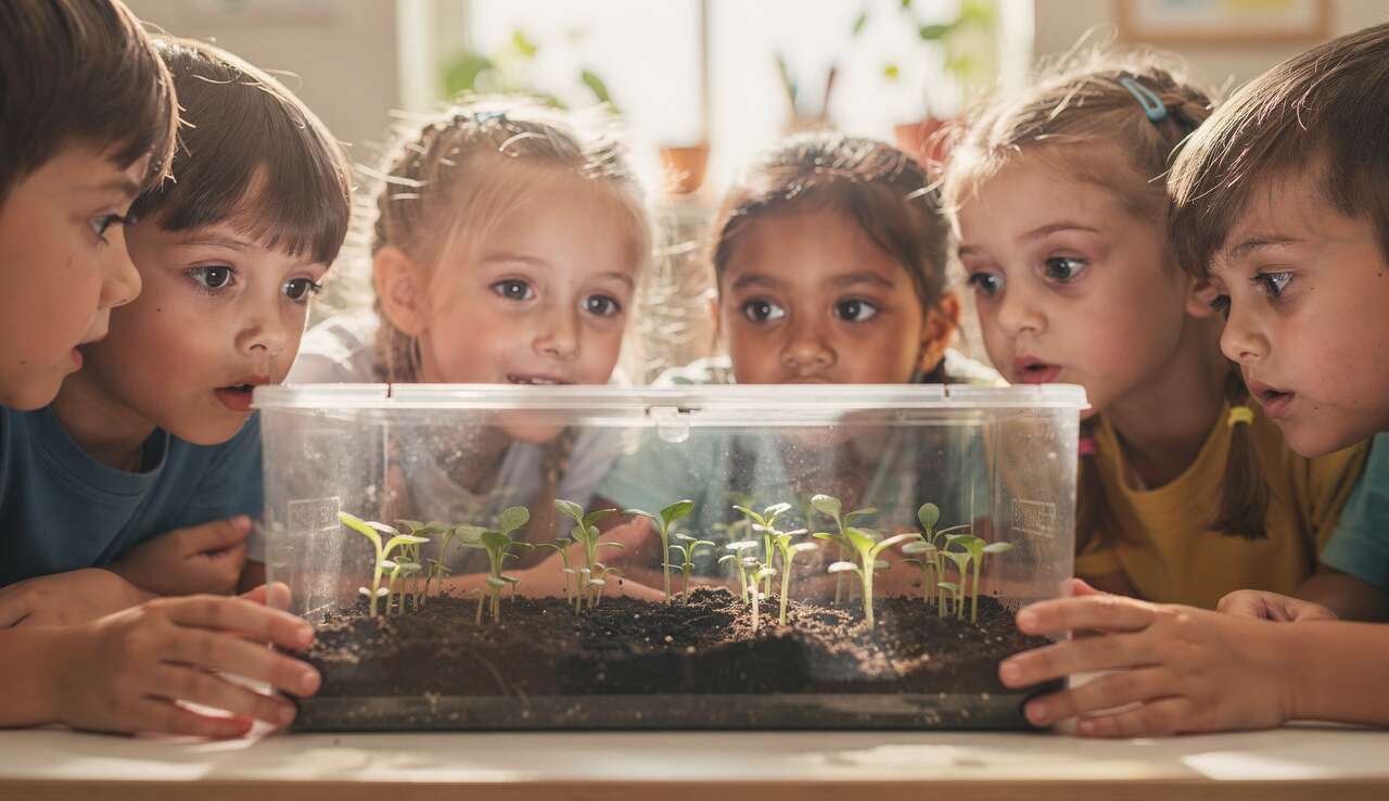 Découvrez la magie de la germination des plantes pour les enfants