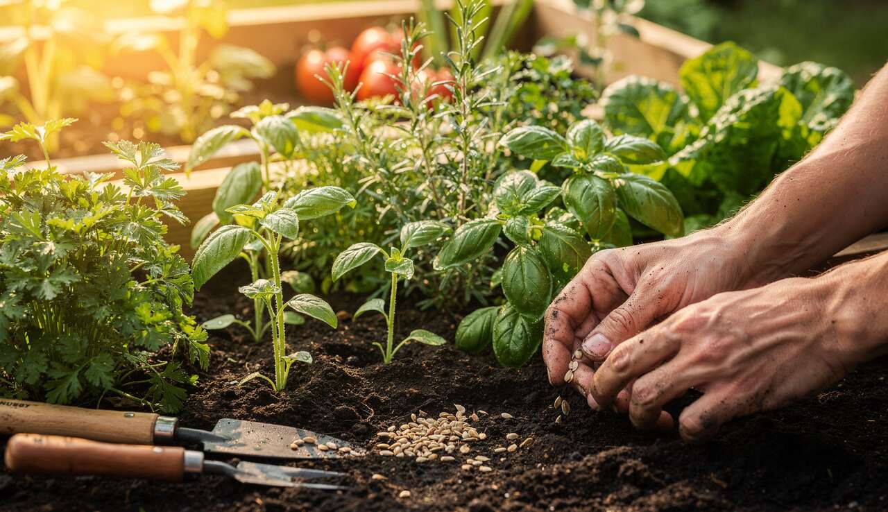 Choisir ses graines : aromatiques et l&eacute;gumes de saison