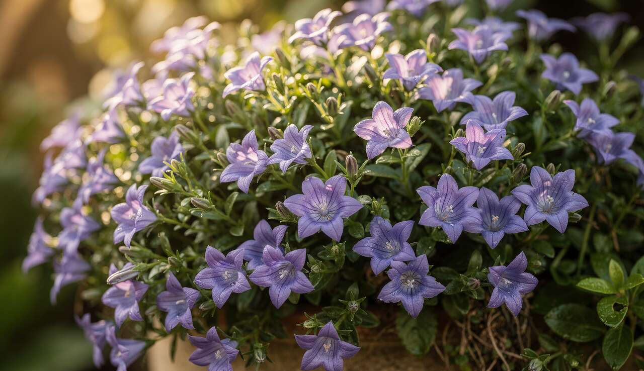 Campanule des murs : tapisser les rocailles avec des clochettes color&eacute;es
