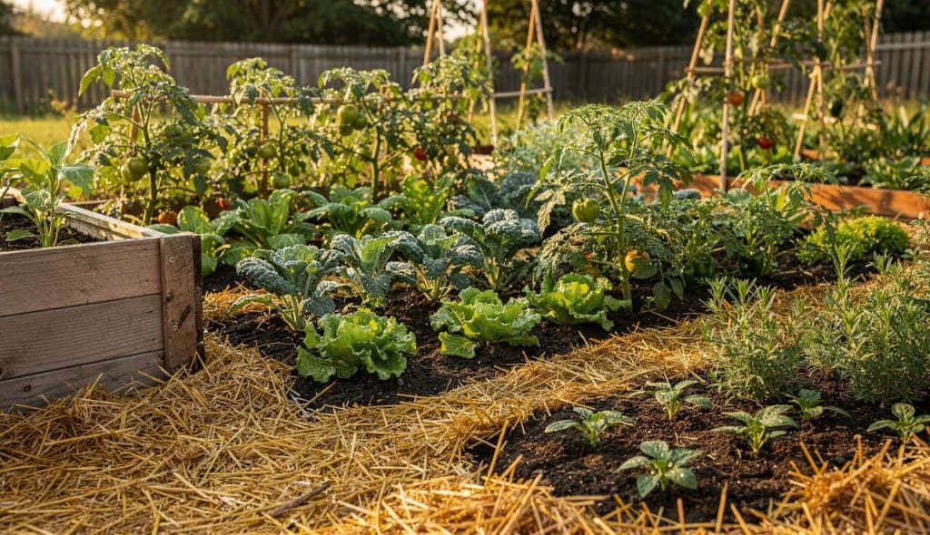 Astuces pour pailler votre potager