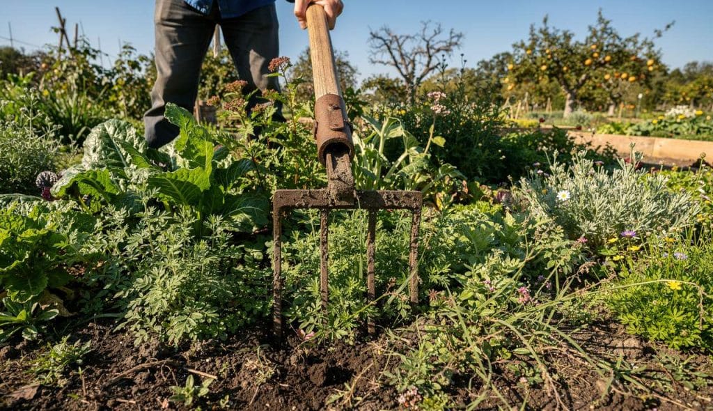 Optimiser votre jardin en permaculture avec la grelinette