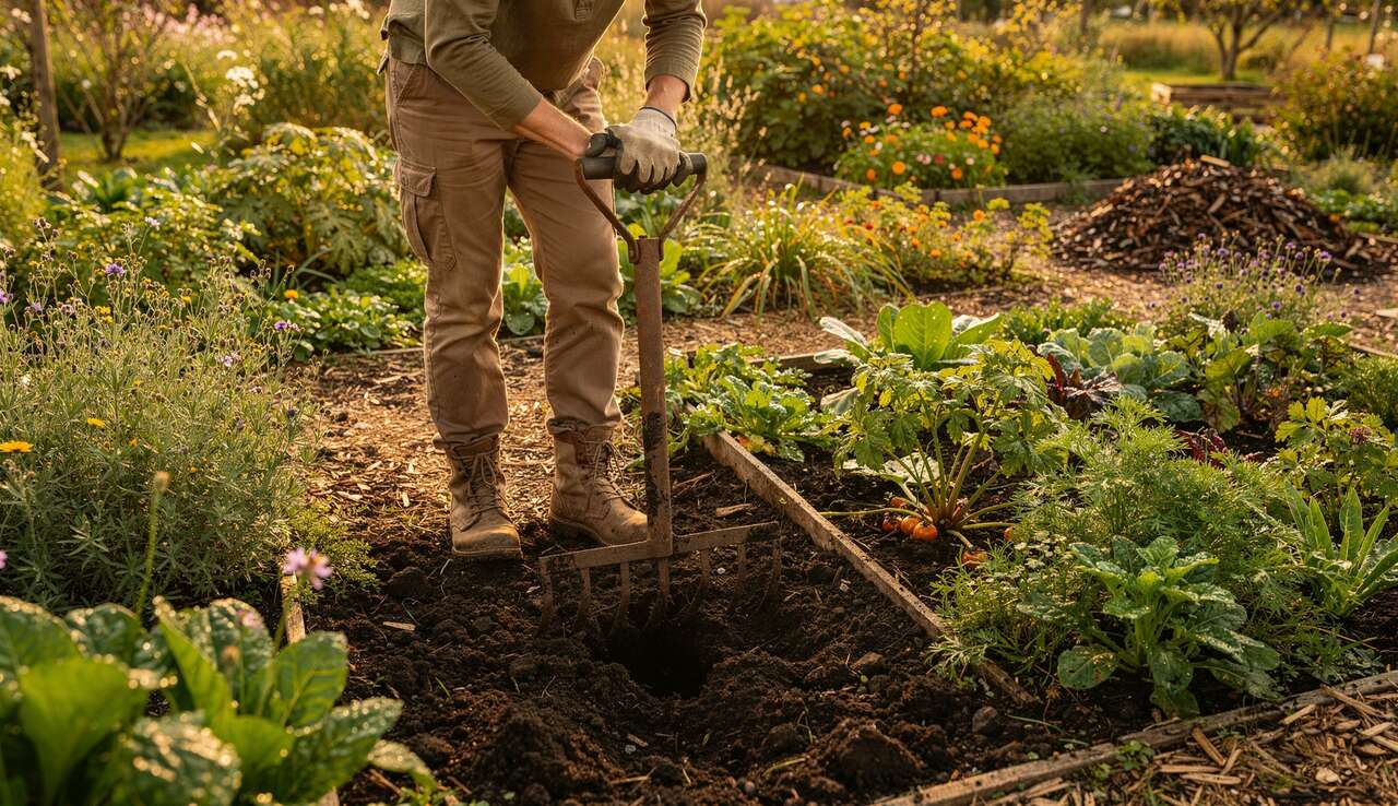 Pourquoi choisir la grelinette pour la culture du sol