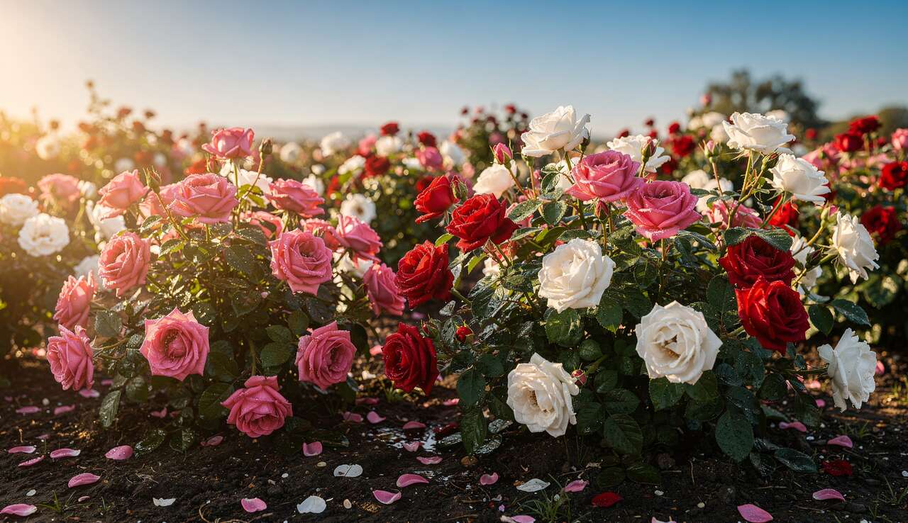 Taille facile : secrets pour rosiers à massif et arbustifs